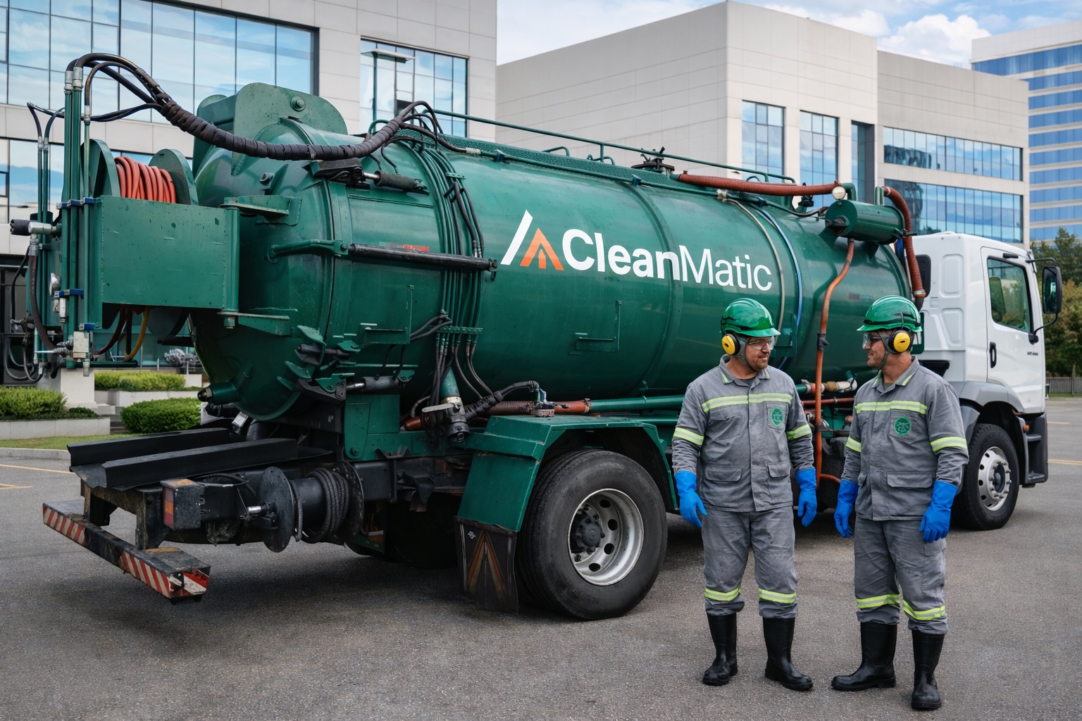 Caminhão de Desentupimento