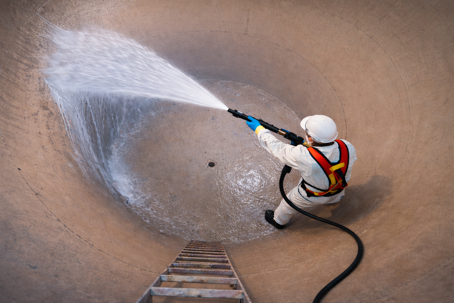 Limpeza de Tanque Industrial